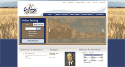 Desktop Screenshot of myexchangebank.com